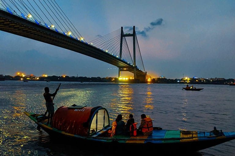 Ferry Ride Along the Hooghly River